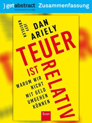 cover image of Teuer ist relativ (Zusammenfassung)